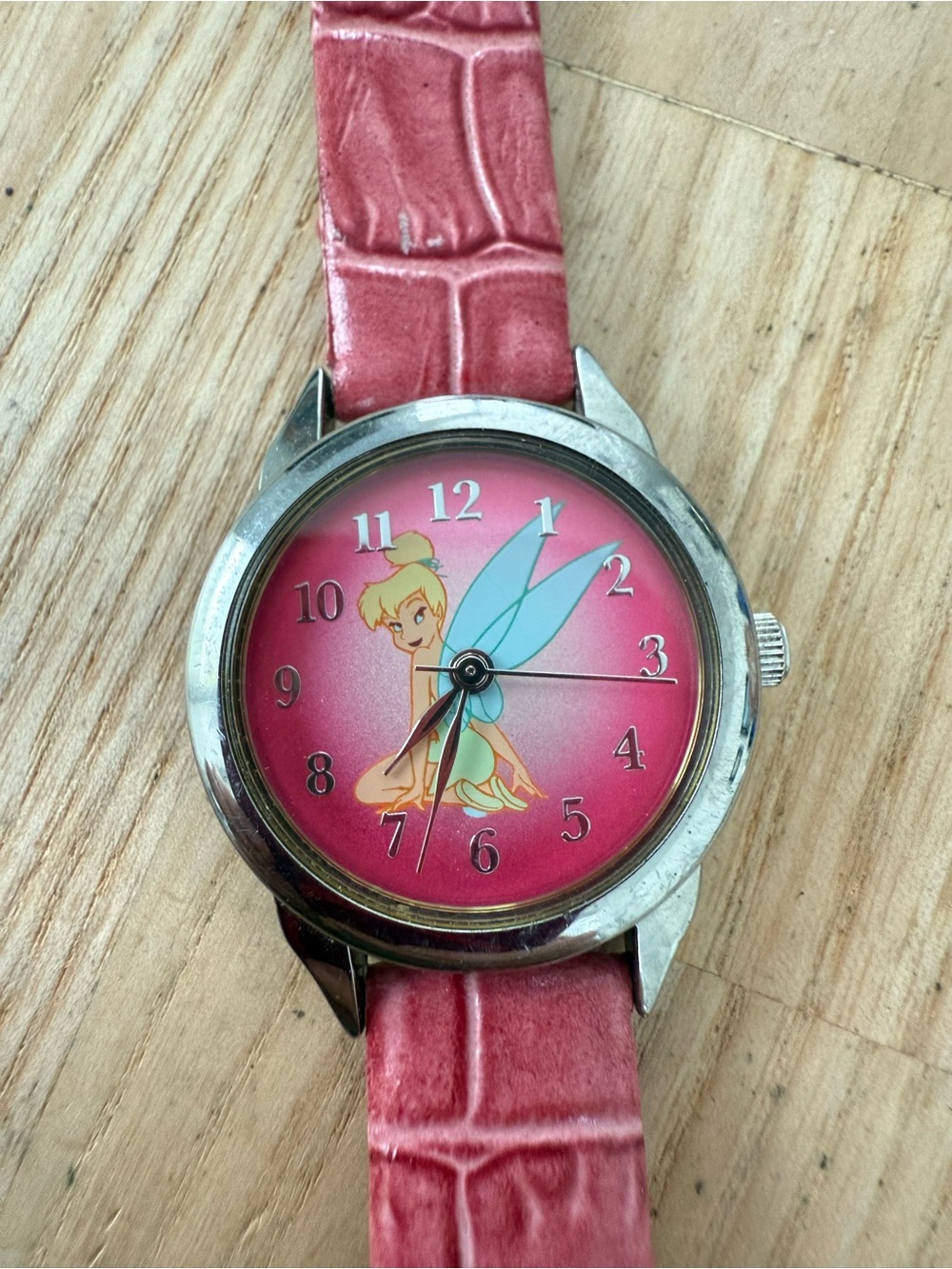 SII Seiko Disney pink tinker bell watch NEW BATTERY